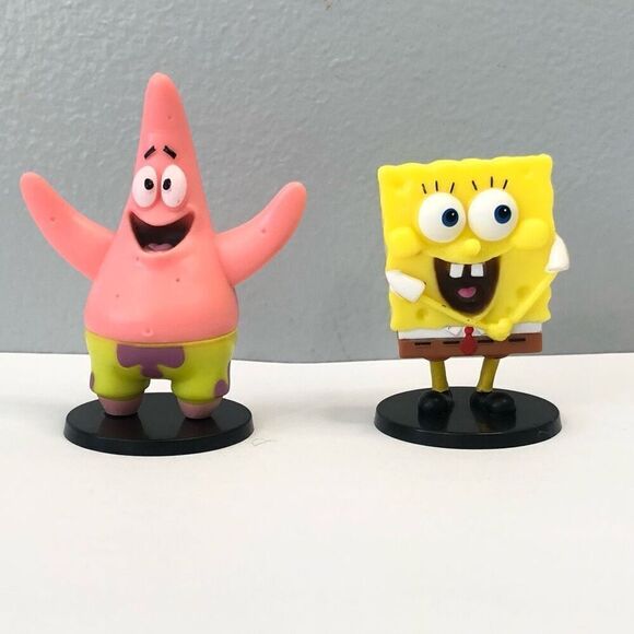 nickelodeon spongebob squarepants set of 2 action figures patrick 2022 - Picture 1 of 7